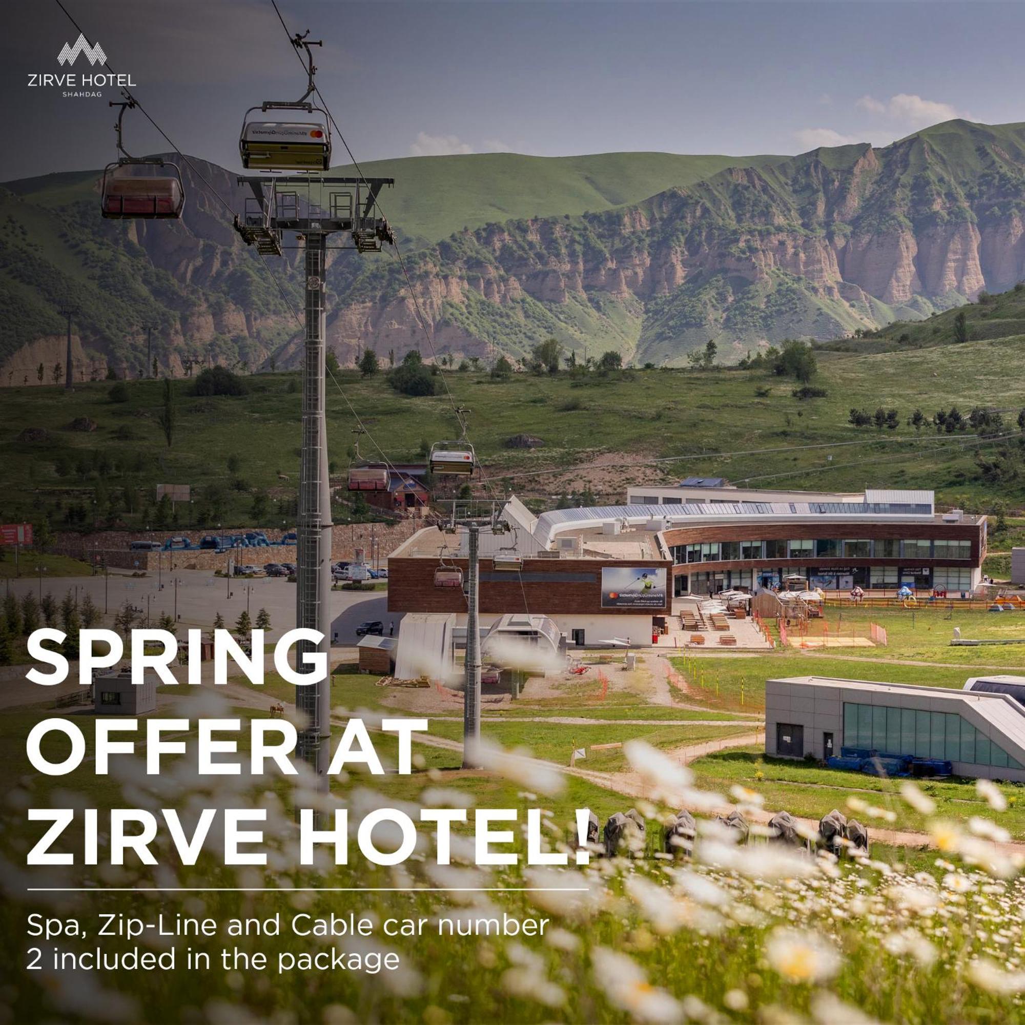 Zirve Hotel Shahdag Buitenkant foto